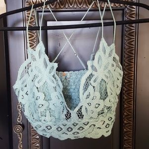 Free People Adella bralette - sage